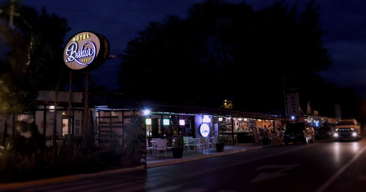 front of property – evening/night