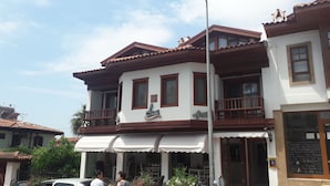 Fassade der Unterkunft