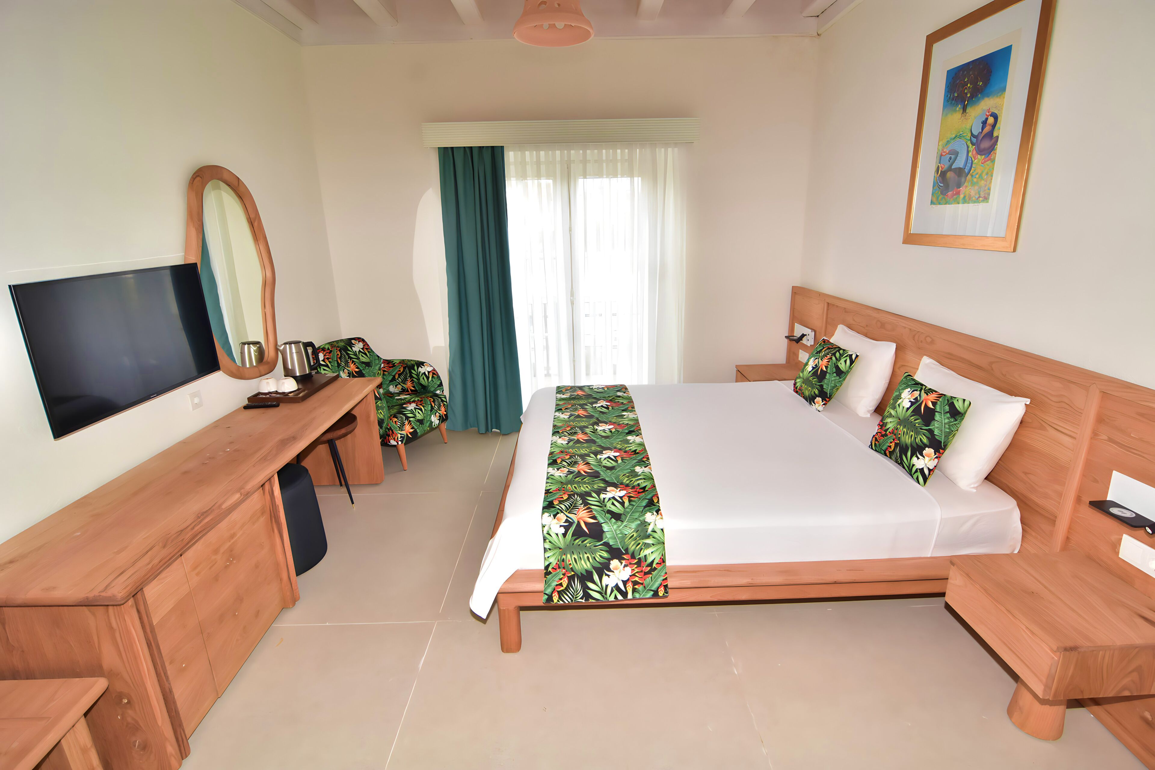 Standaard tweepersoonskamer | Luxe beddengoed, een minibar, een kluis op de kamer