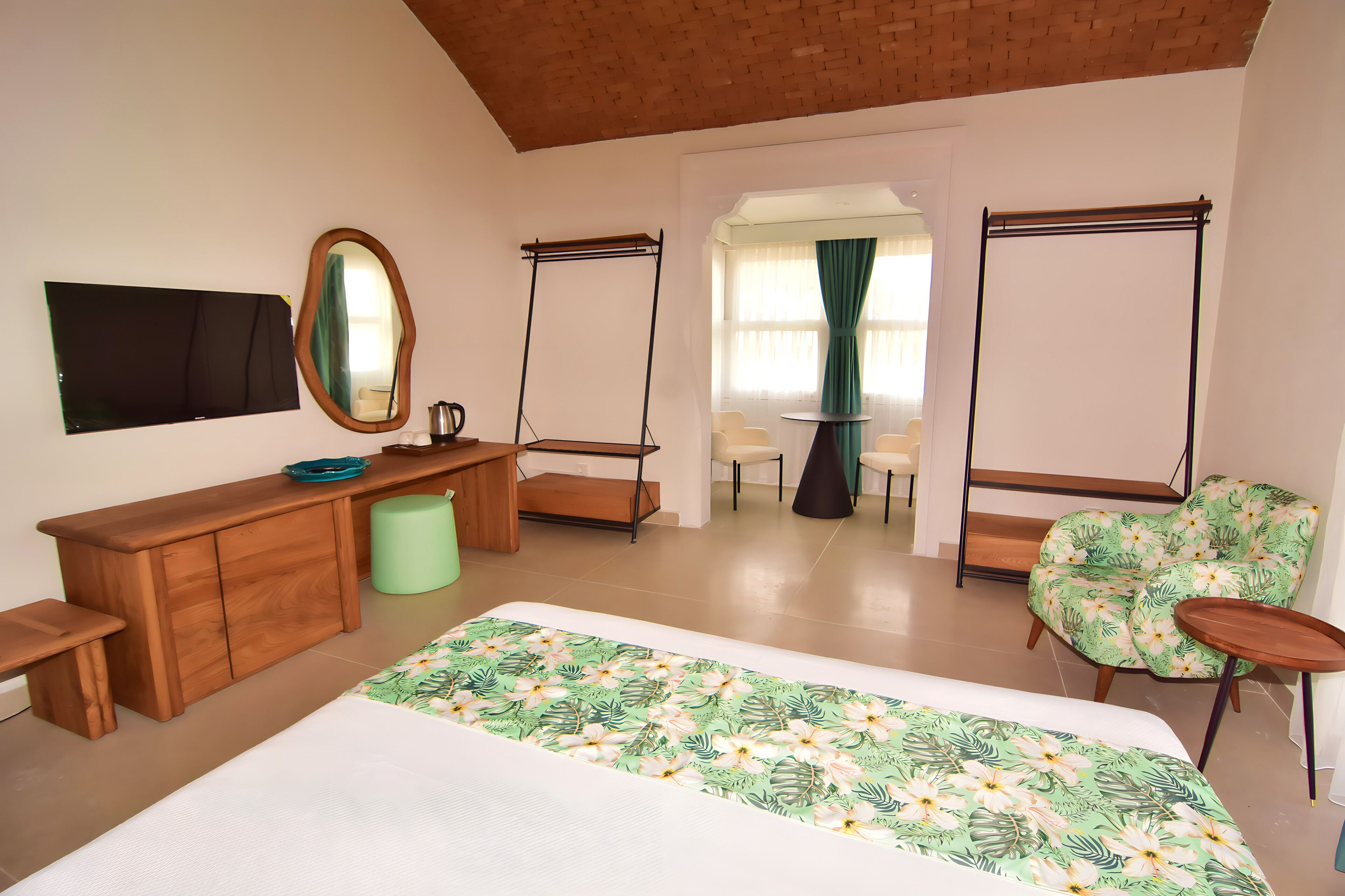 Tweepersoonskamer | Luxe beddengoed, een minibar, een kluis op de kamer