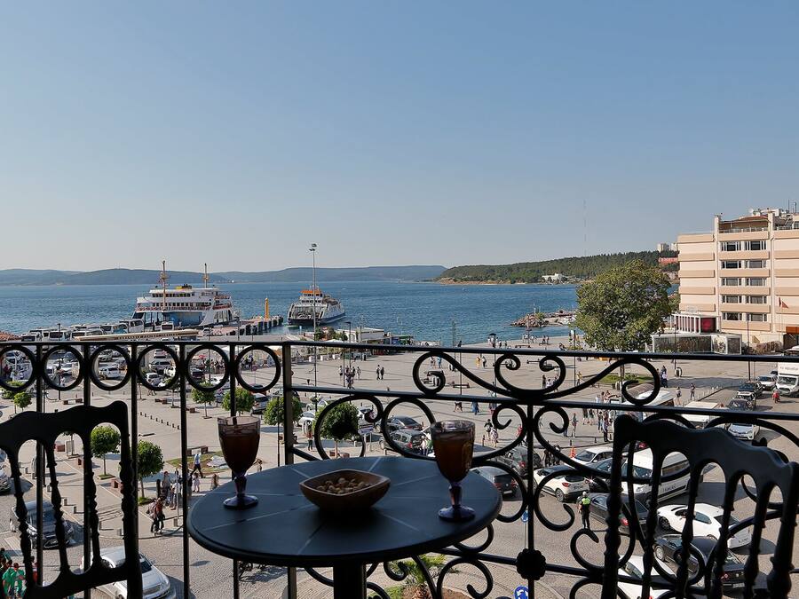 Deluxe-værelse - balkon - havudsigt | Balkon