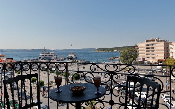 Camera Deluxe, balcone, vista mare | Balcone