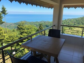 Deluxe Villa, Sea Facing | Terrace/patio - Zarha Mountain Resort (Surmene)