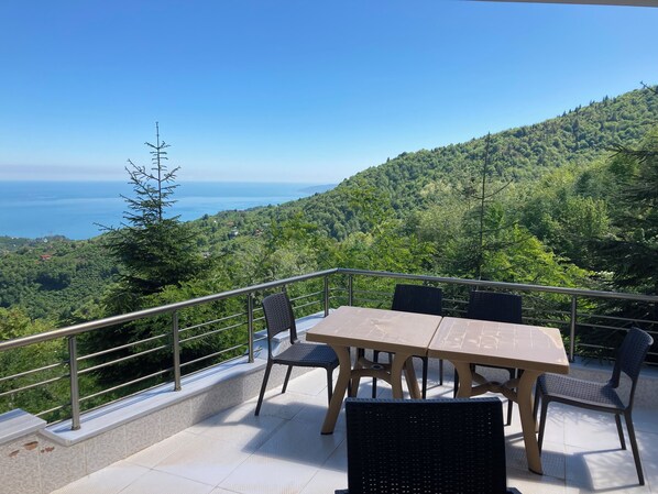 Deluxe Villa, Sea Facing | Terrace/patio - Zarha Mountain Resort (Surmene)