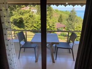 Vila luxo, de frente para o mar | Vista da sacada