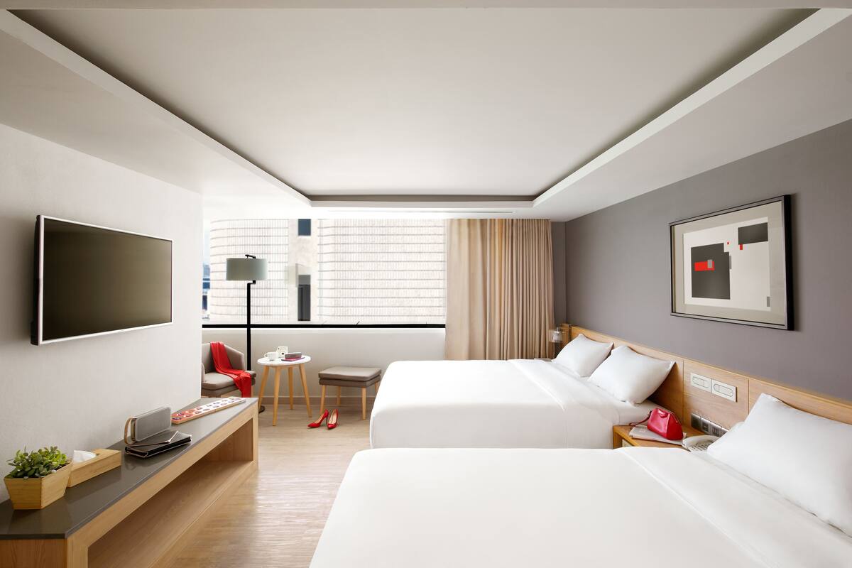 King Room with Two King Beds | View from room
