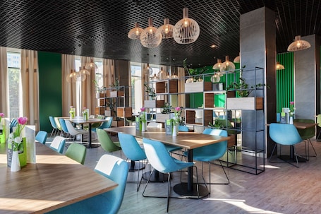 Breakfast, lunch and dinner served. Hampton by Hilton Lublin