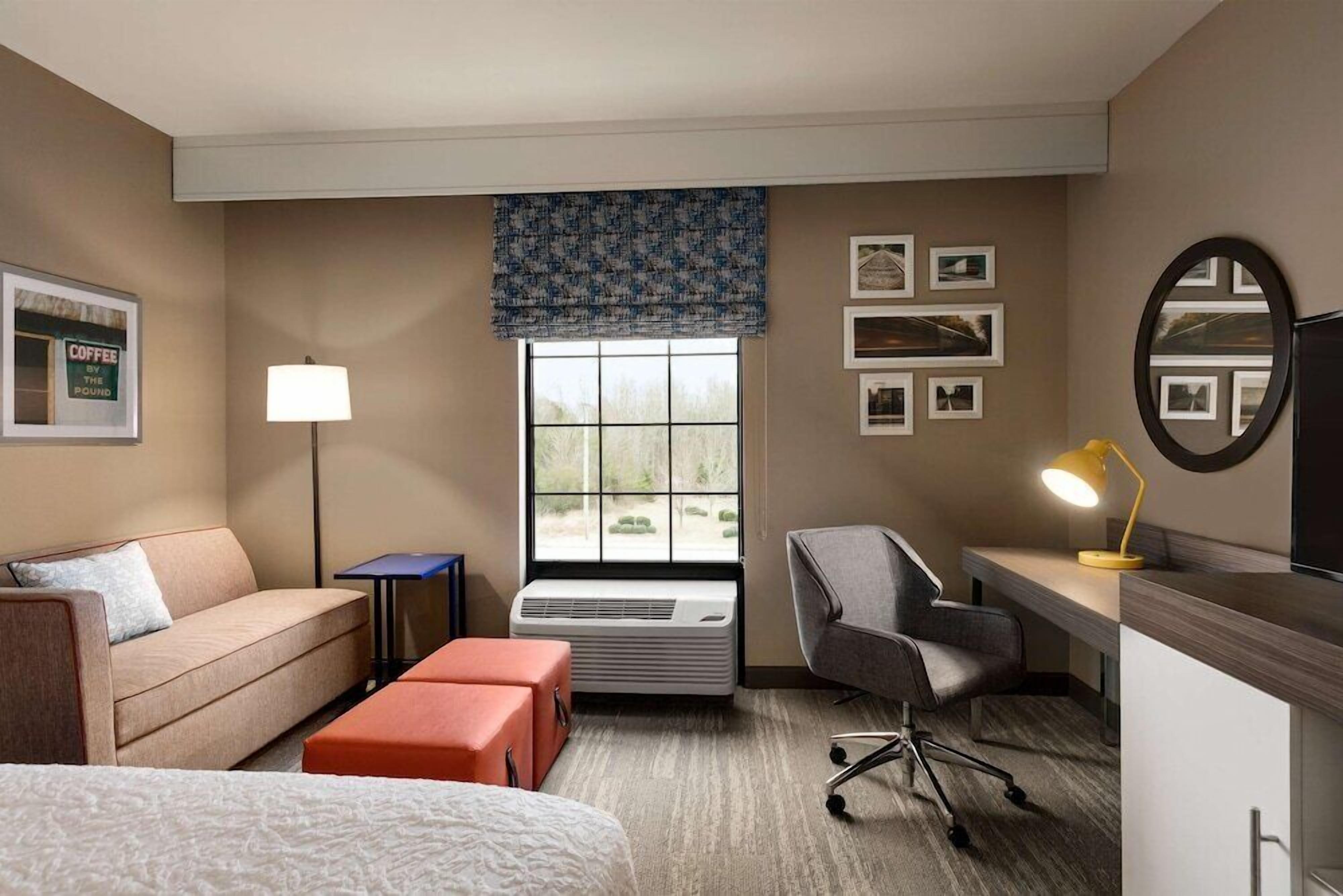 Premium bedding, pillow-top beds, in-room safe, desk