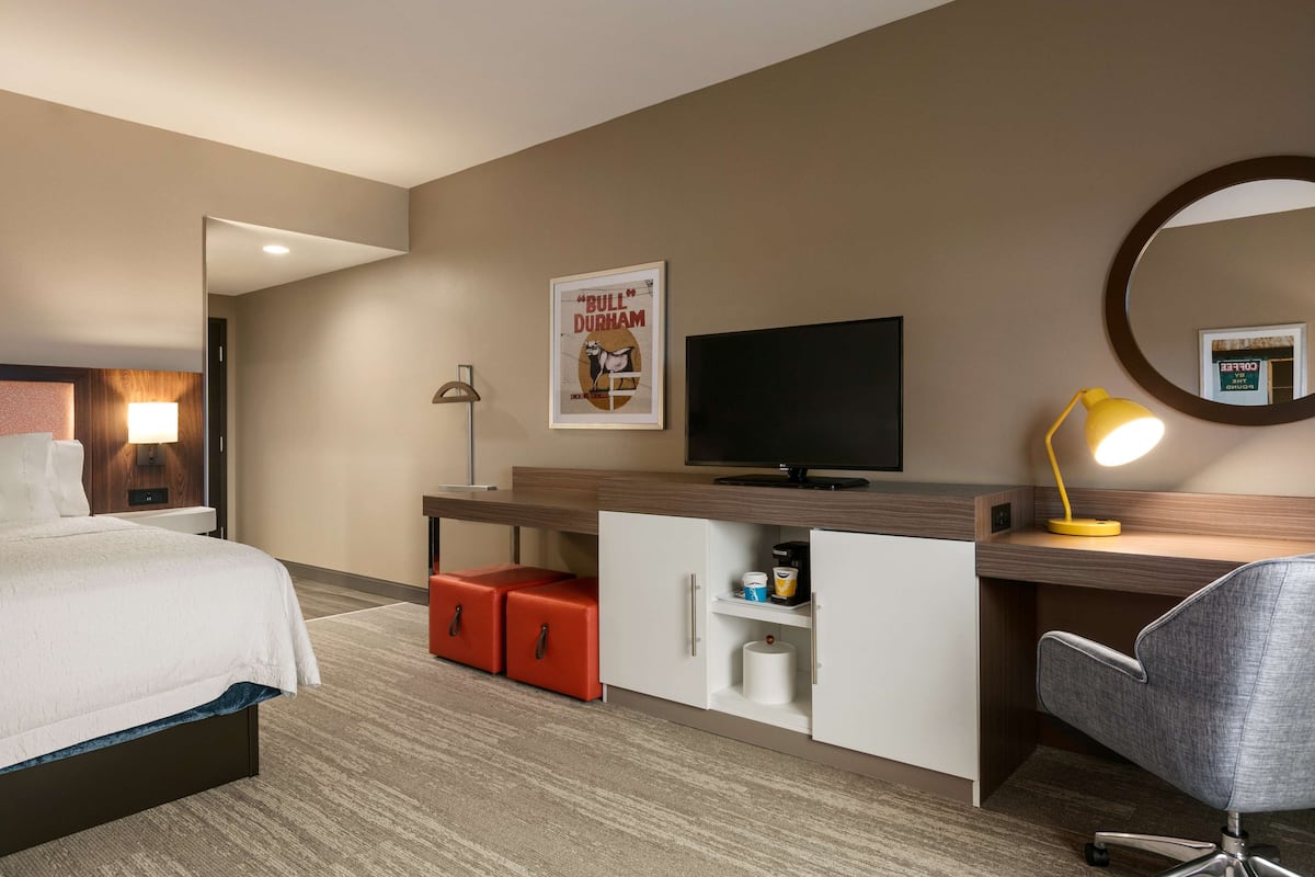 Premium bedding, pillow-top beds, in-room safe, desk
