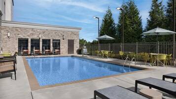 Seasonal outdoor pool
