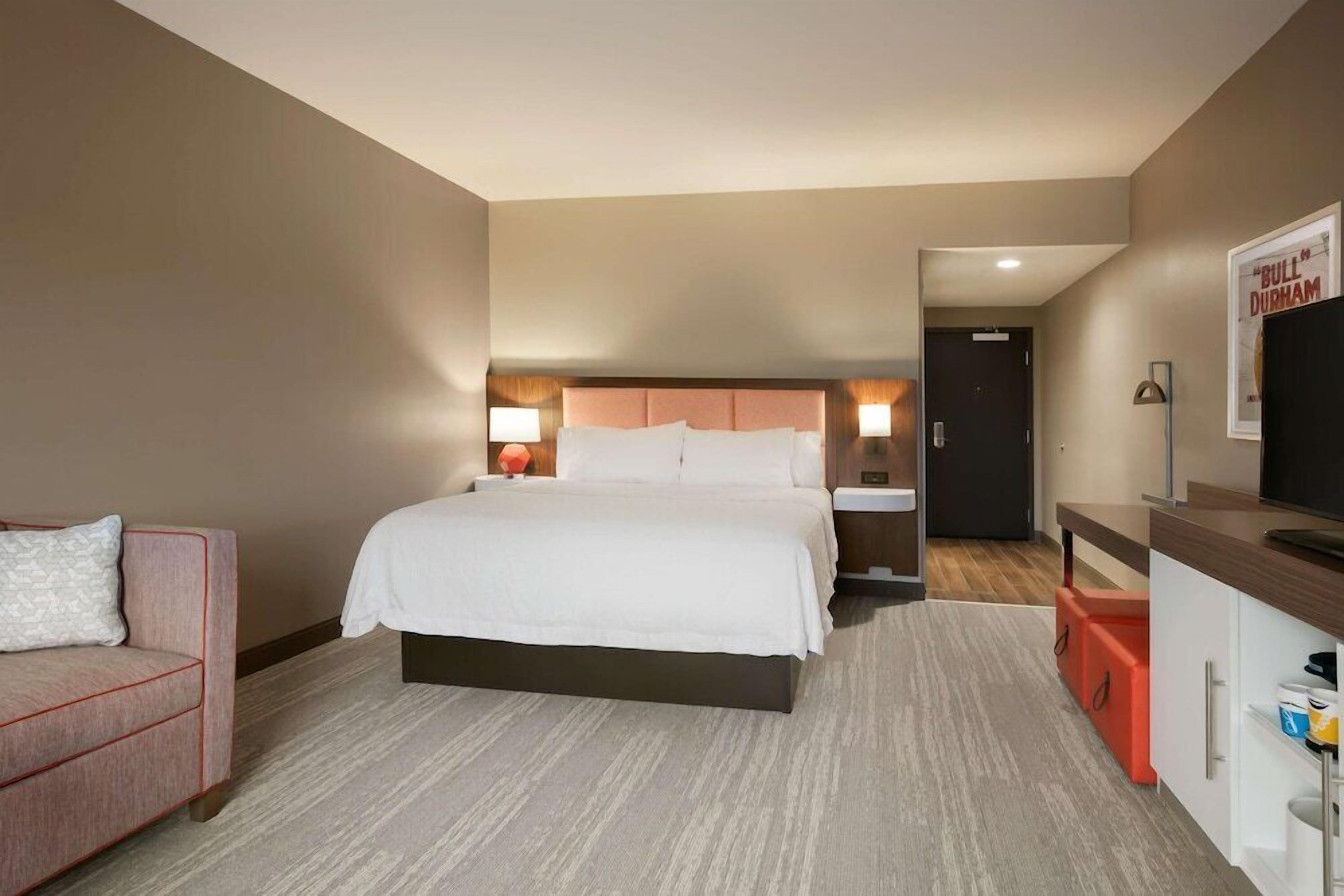 Premium bedding, pillow-top beds, in-room safe, desk