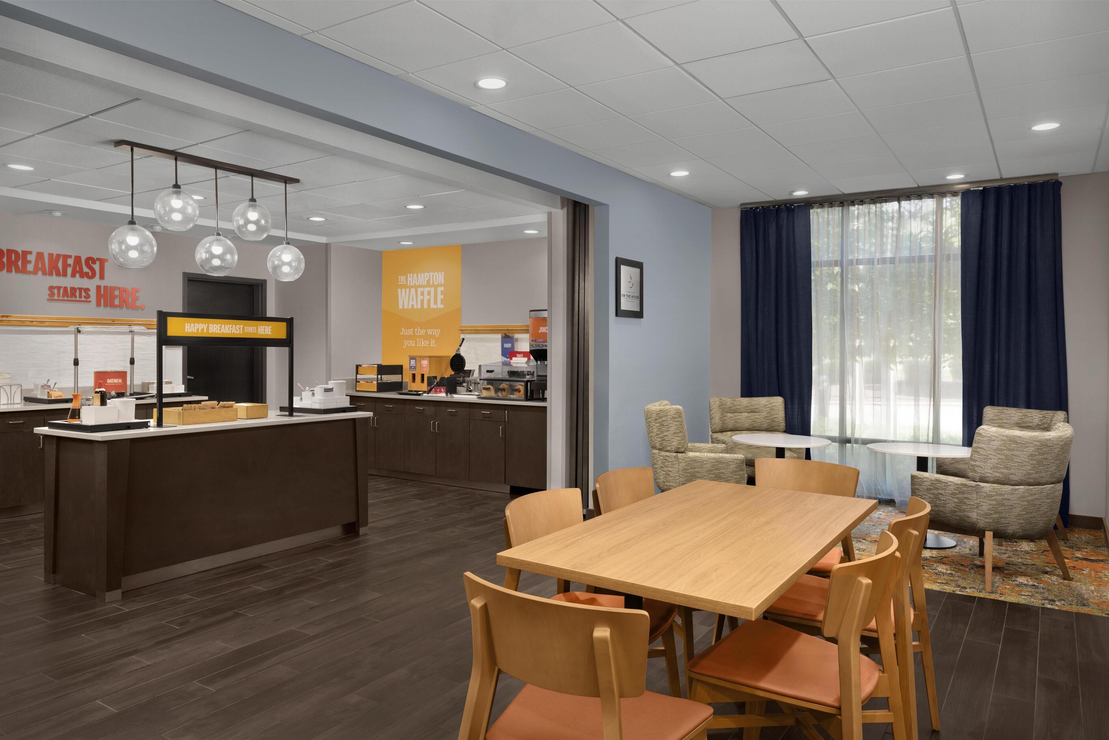 Breakfast area