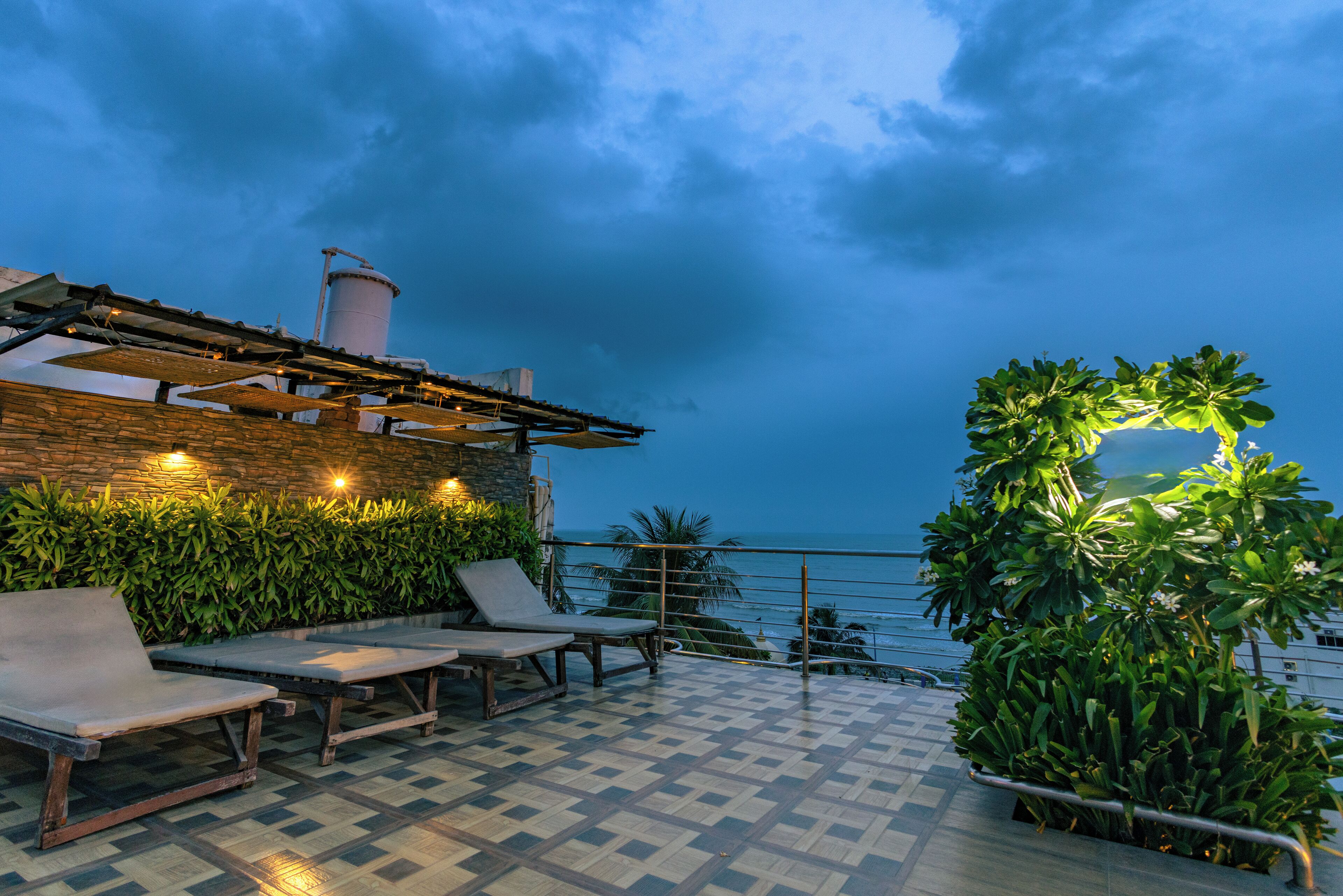 Terraza en la azotea