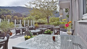 Terrace/patio - Hotel Neckarlux (Heidelberg)