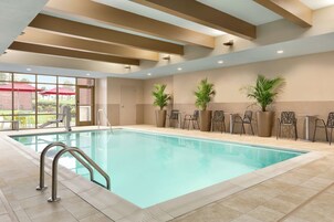 Indoor pool, open 9:00 AM to 5:00 PM, sun loungers