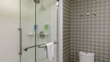 Free toiletries, hair dryer, towels, soap