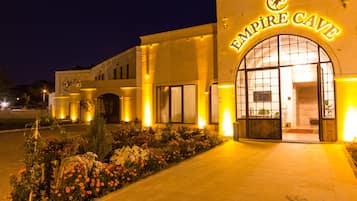 Front of property - evening/night