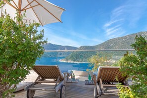 View from property - Happy Hotel Kalkan (Kas)
