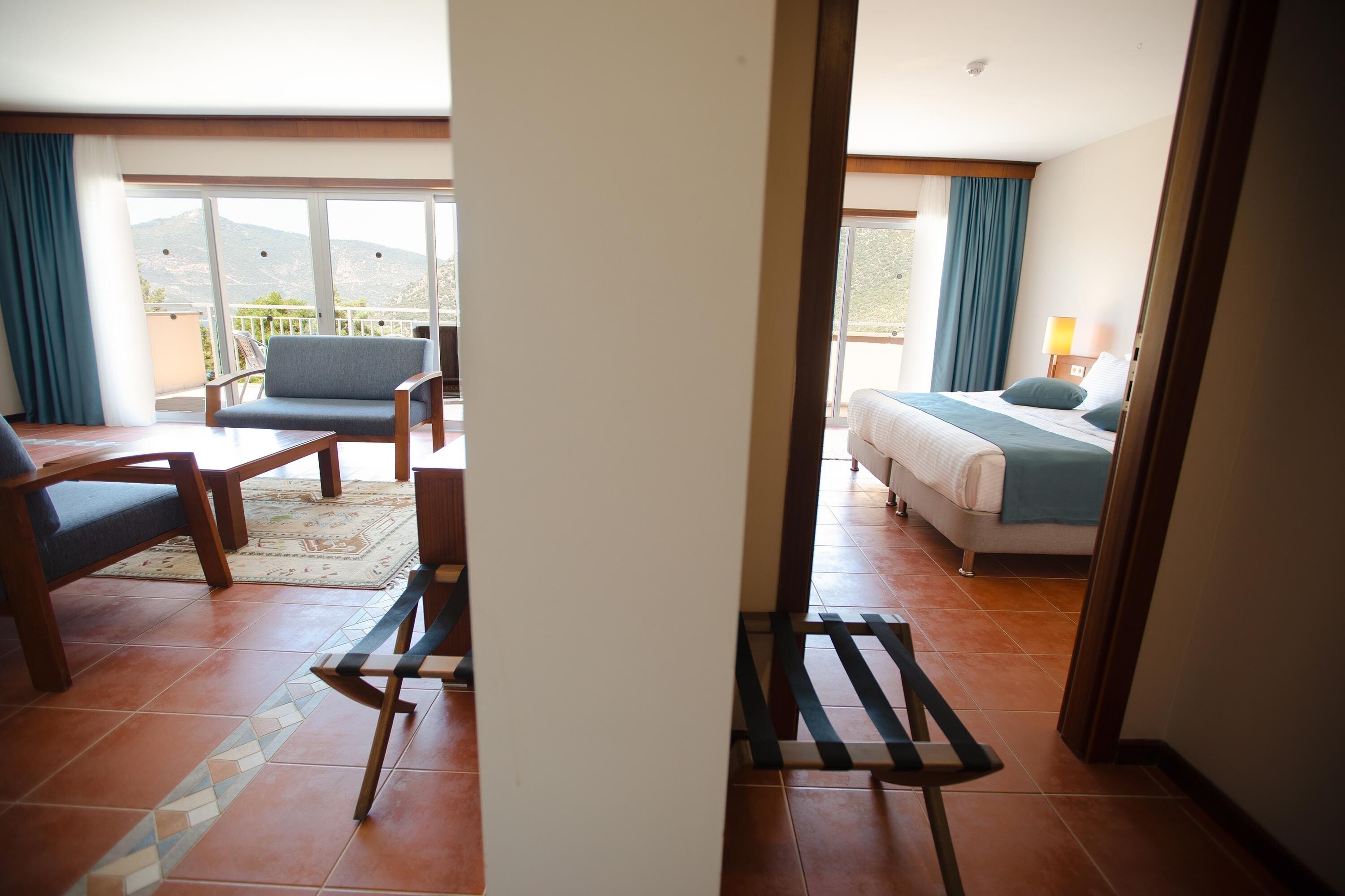 suite, 1 bedroom, terrace, sea view | 1 bedroom, premium bedding, minibar, in-room safe