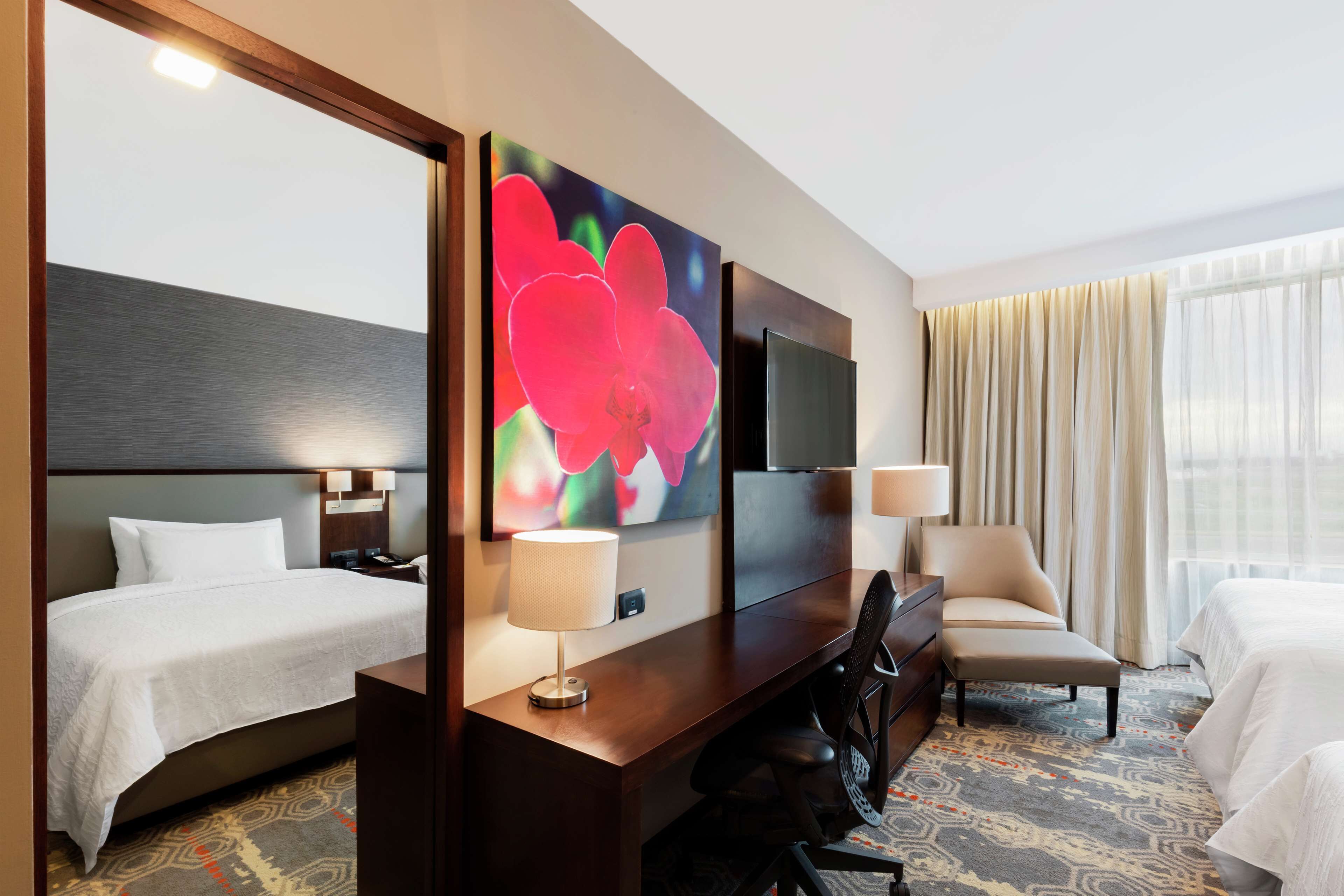 premium bedding, in-room safe, blackout curtains, soundproofing