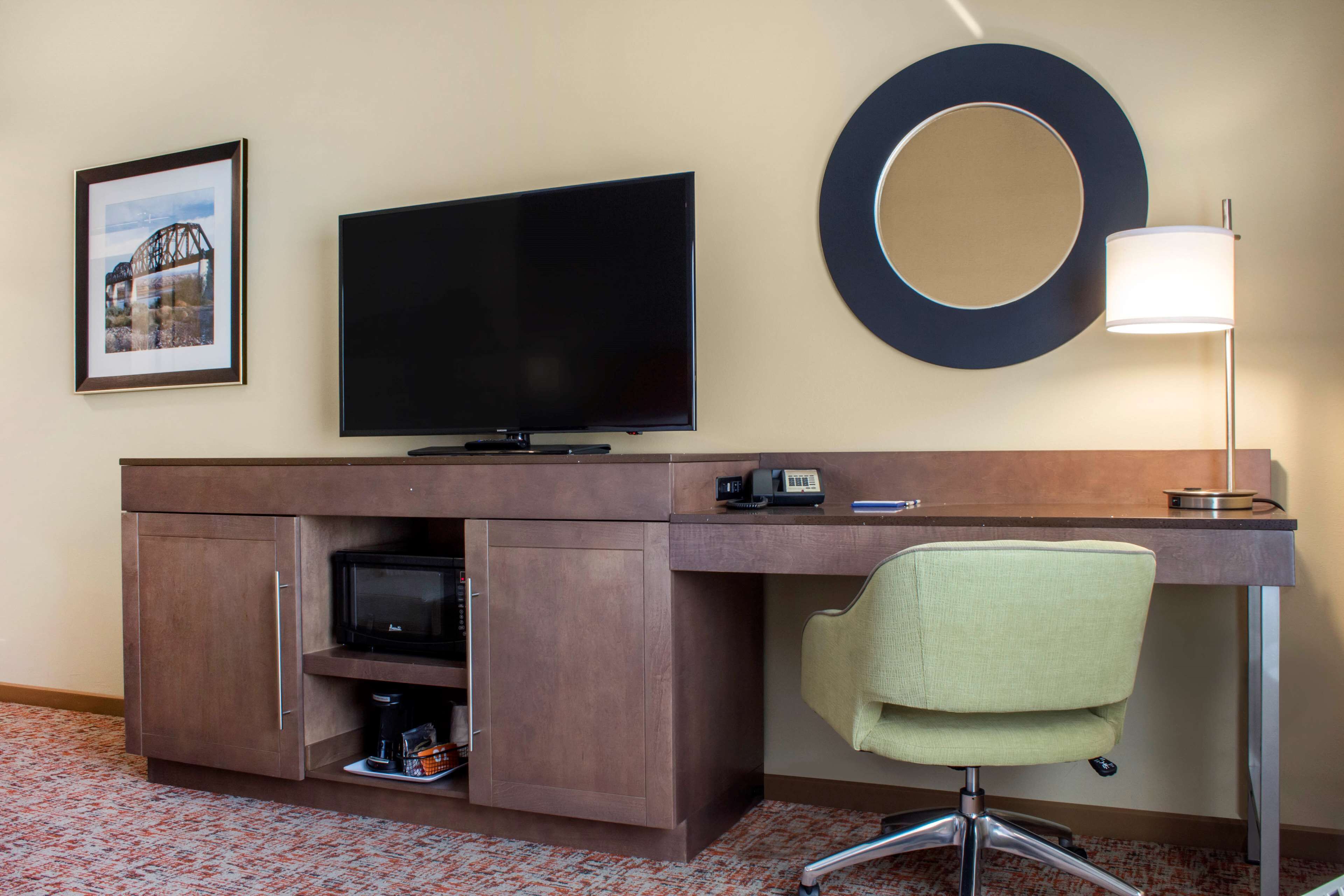 in-room safe, desk, laptop workspace, iron/ironing board