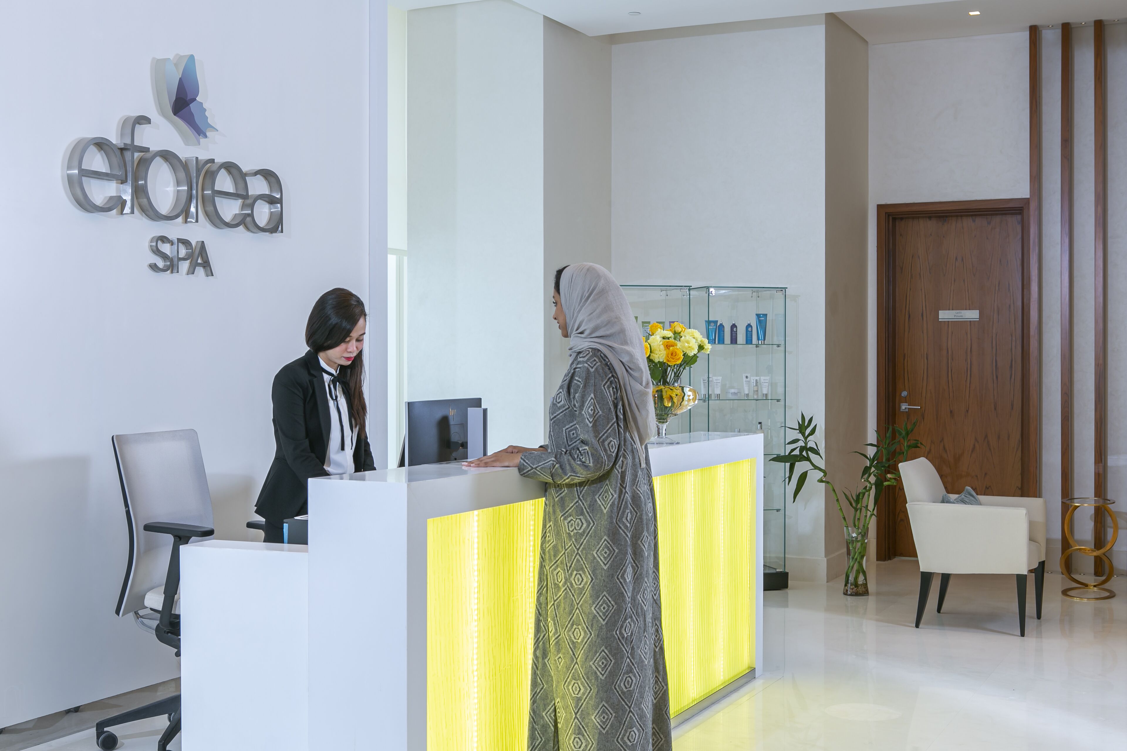 منطقة الاستقبال