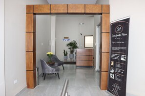 Entrée de l’hébergement