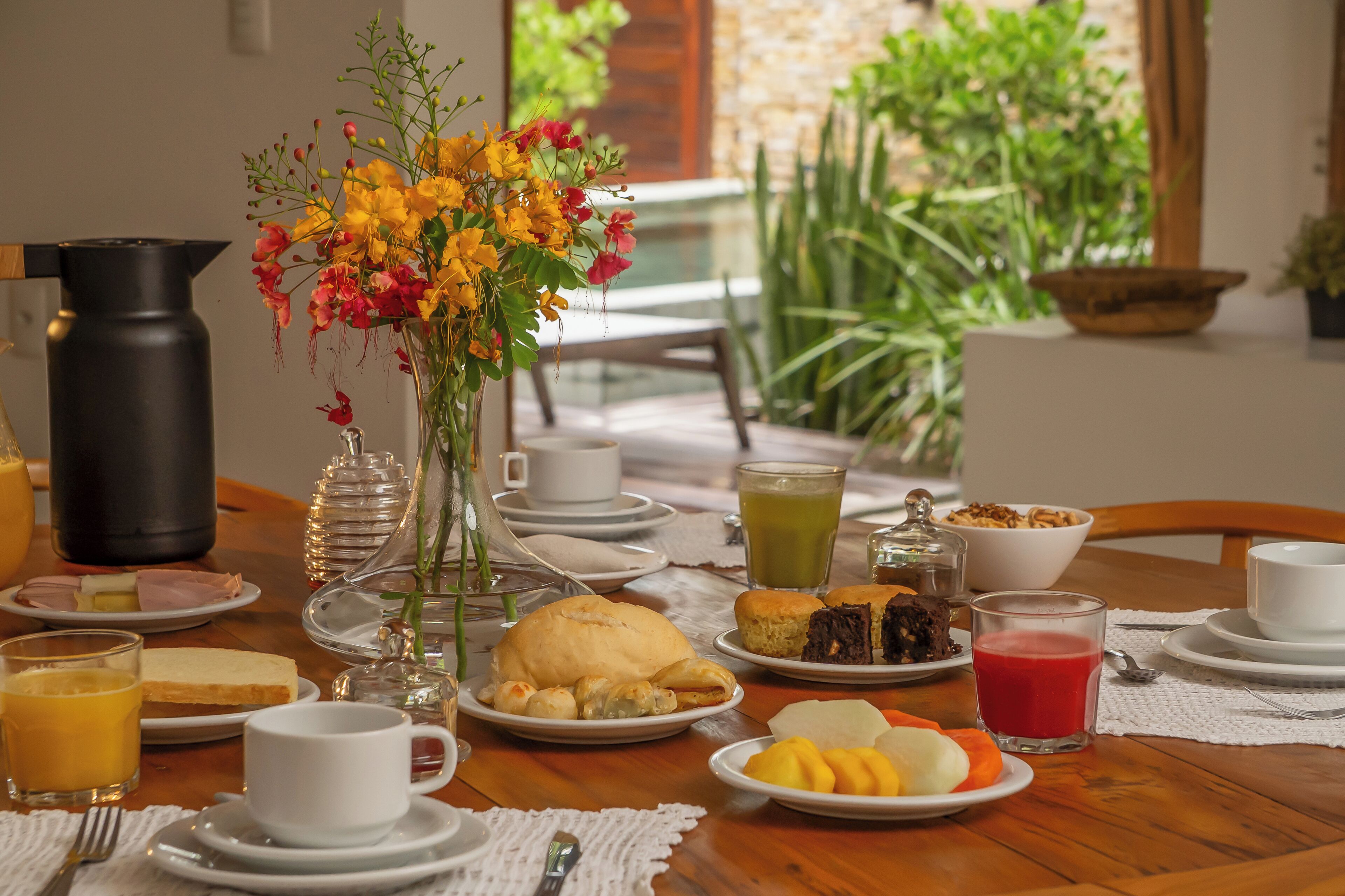 Desayuno bufé gratuito y diario
