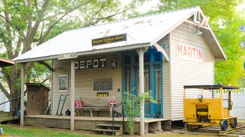 Fachada de la propiedad