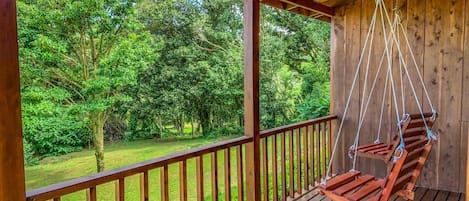 Habitación triple estándar | Terraza o patio