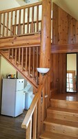 Cabana exclusivo, 1 quarto, cozinha, vista para a montanha | Área de estar | Dock para iPod