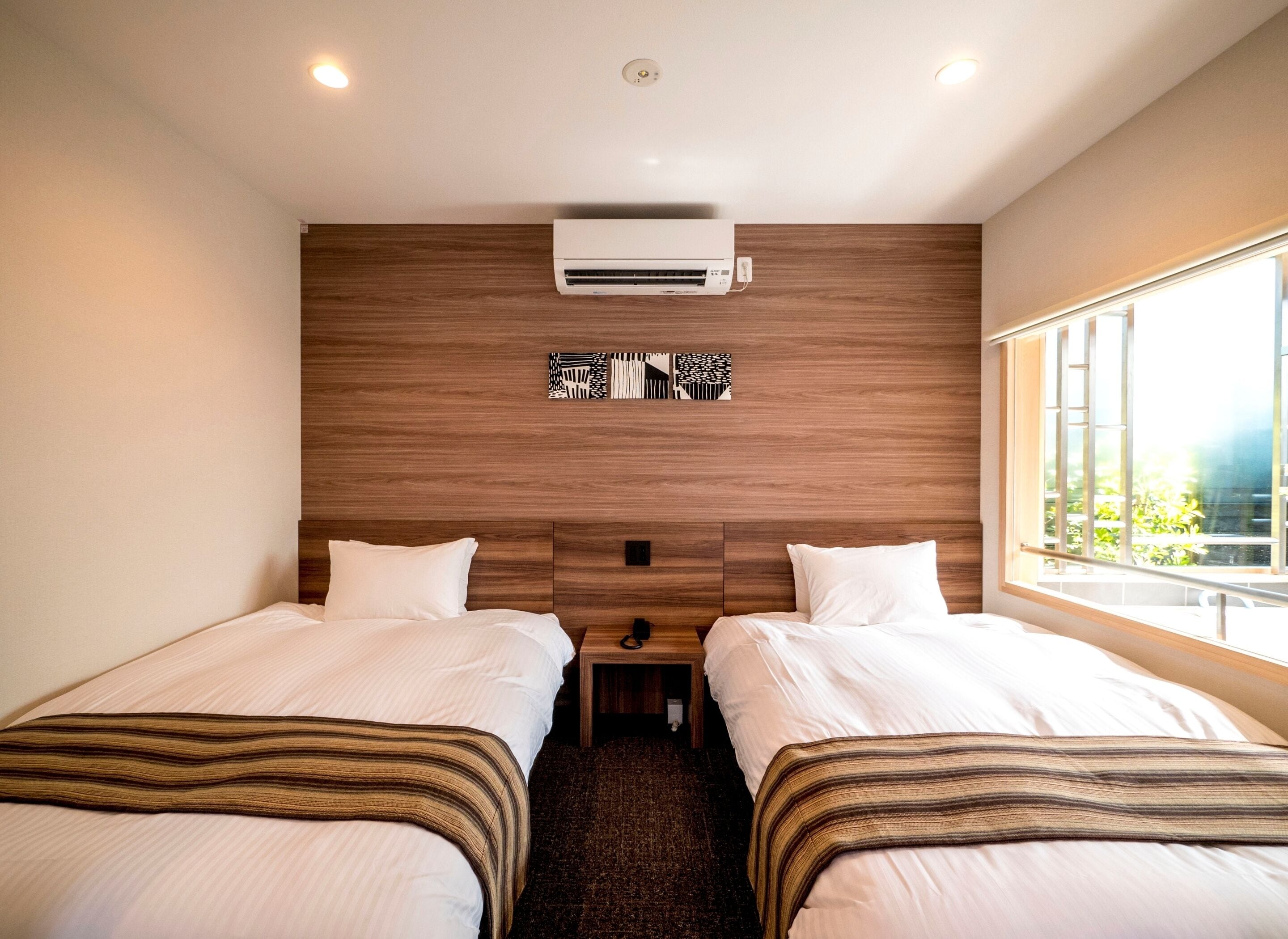 1 bedroom, blackout curtains, free wifi, bed sheets