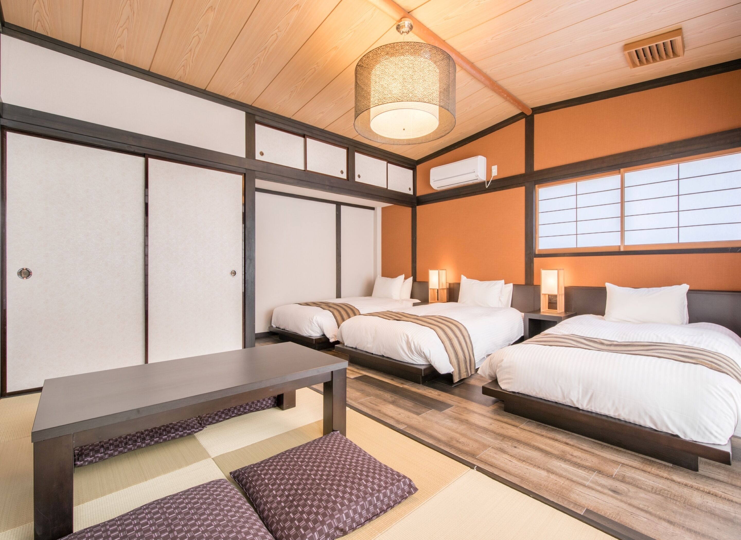 japanese-style room in main building (no pets) | 1 bedroom, blackout curtains, free wifi, bed sheets