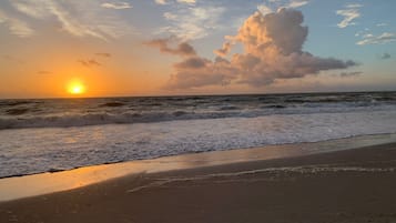 Accommodatie ligt op het strand