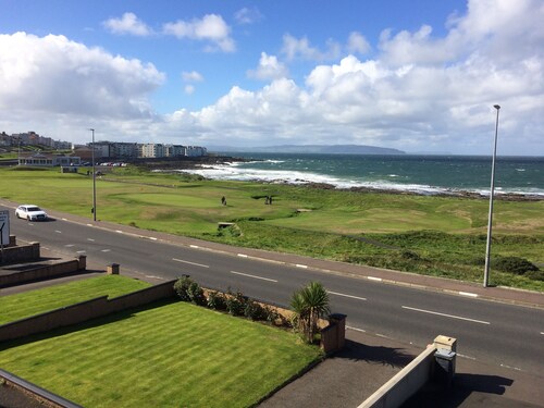 Amazing Sea views.  Central location. Overlooking Portstewart Old Course.