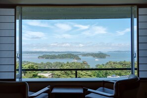 Uitzicht op strand/zee