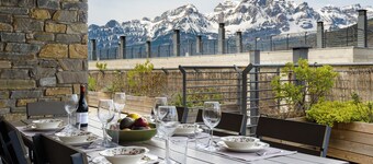 Nice Stay B Paz: 2 terraces with incredible views. Wifi, BBQ, swimming pool, paddle.