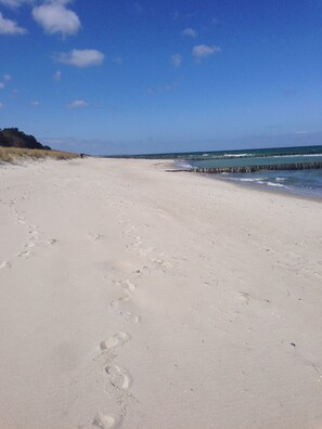 Beach nearby, sun-loungers