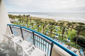 Indoor pool, a heated pool - Direct Oceanfront, In the middle of happening area (Myrtle Beach)