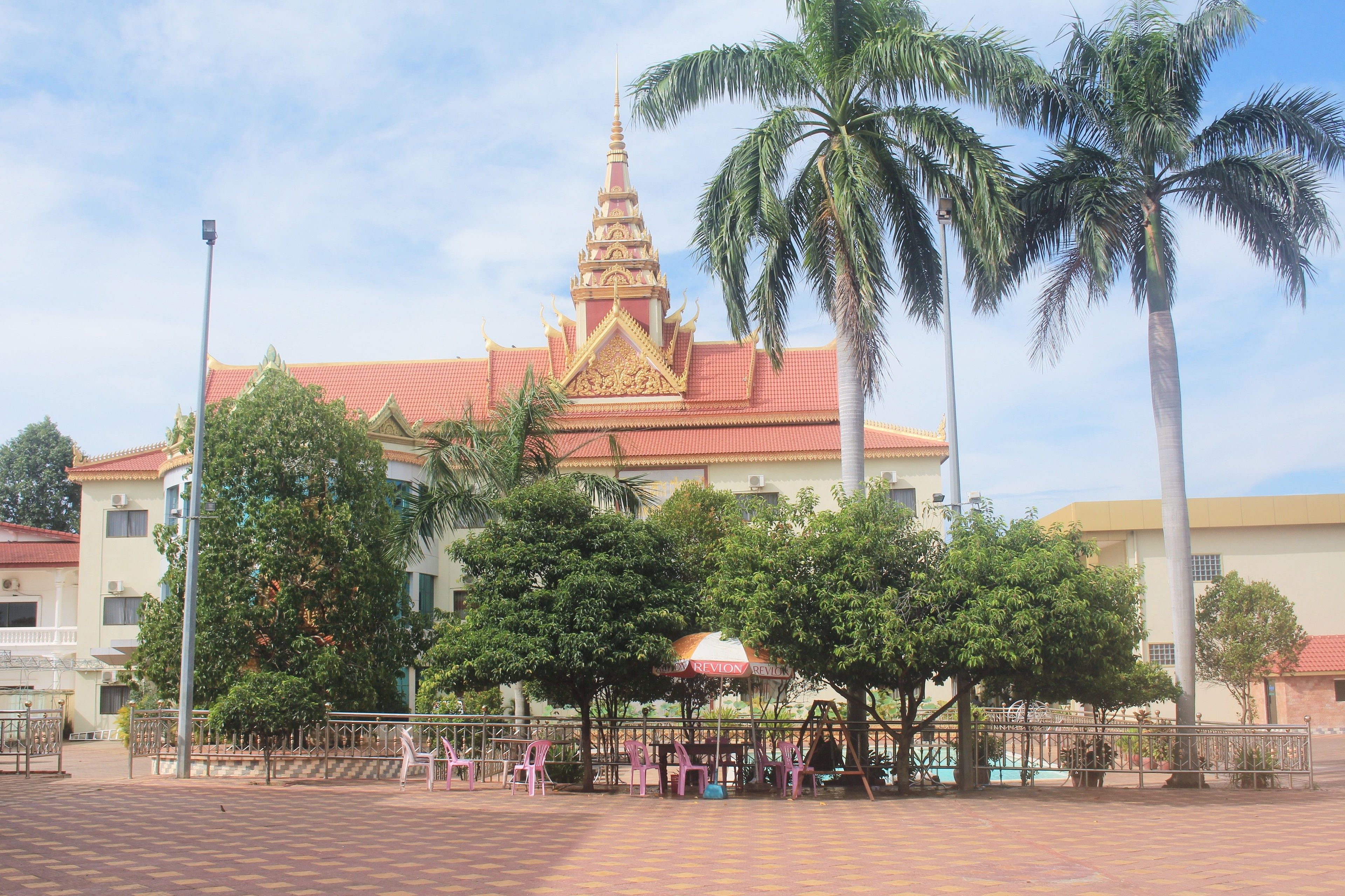 Khuôn viên nơi lưu trú