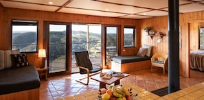 全景小屋, 山景, 山間