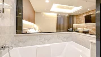 Bañera y ducha independientes, bañera de hidromasaje