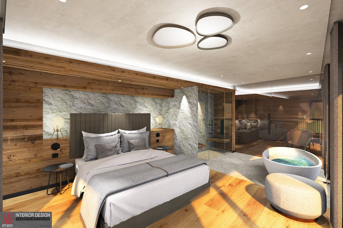 Suite romantique | Minibar, coffre-fort pour ordinateur portable, bureau