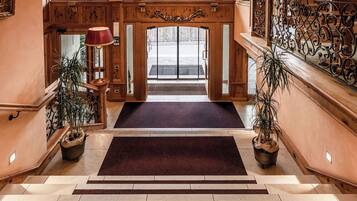 Interior entrance