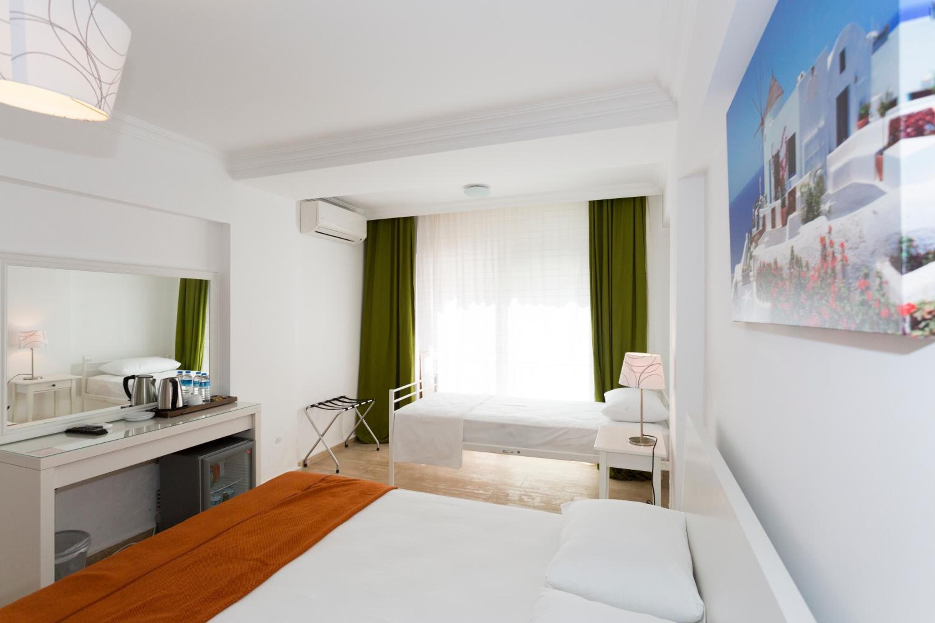 minibar, desk, free cots/infant beds, free wifi