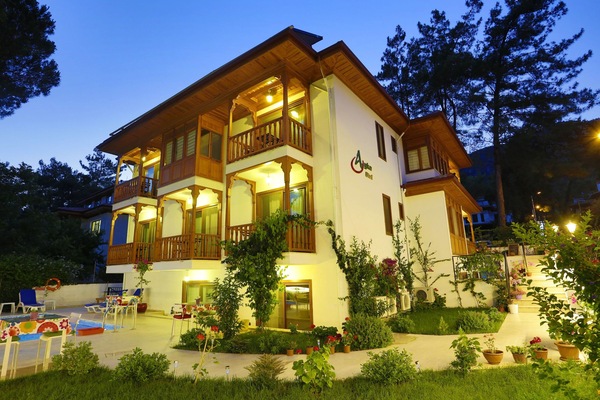 Front of property - evening/night