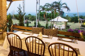 Breakfast, lunch, dinner served; local and international cuisine  - The Natural Garden - Khao Soi Dao - (Pong Nam Ron)