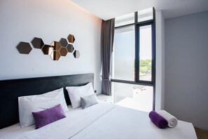 Superior Room with City View | 迷你吧、客房内保险箱、遮光窗帘、免费 WiFi