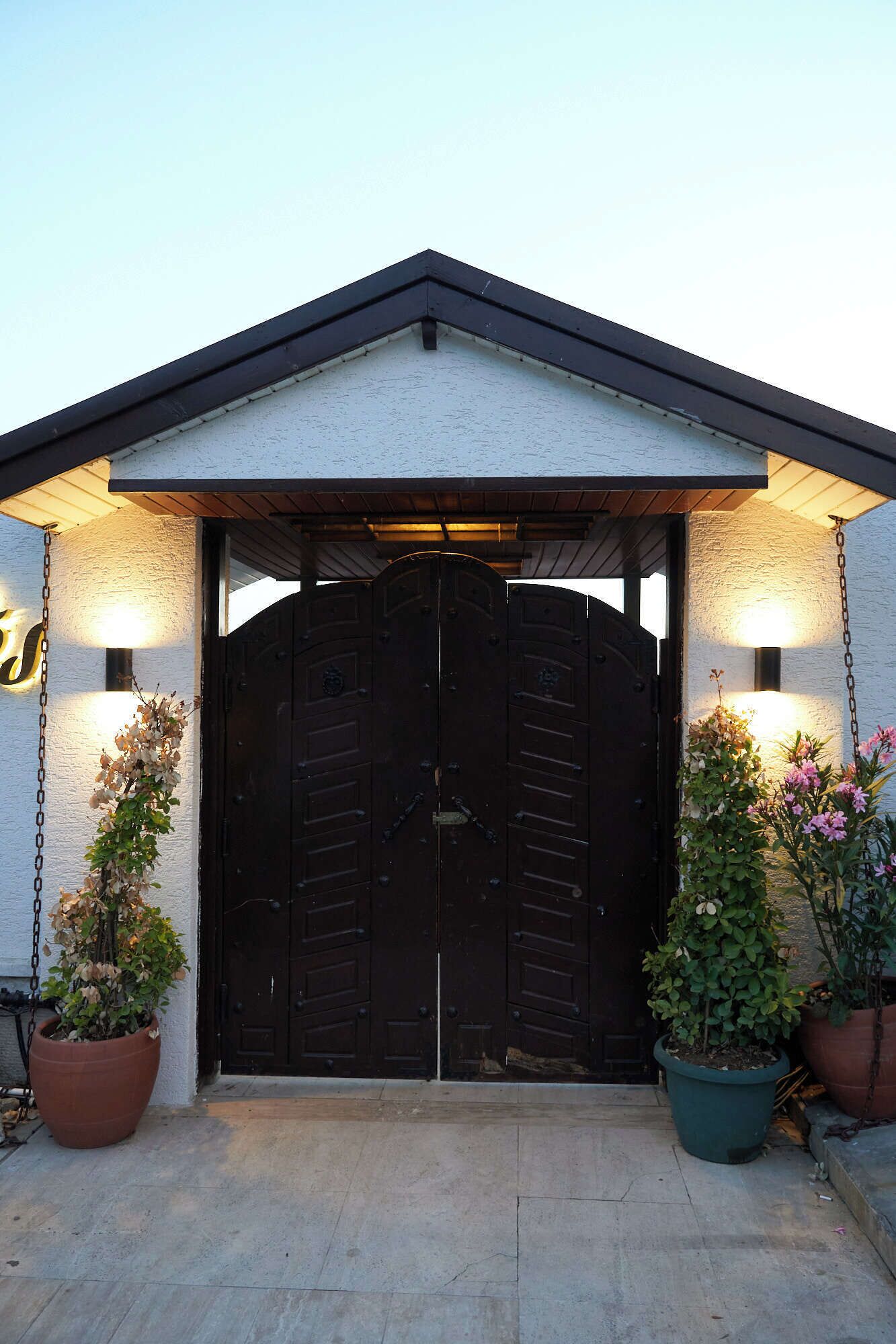 Fassade der Unterkunft