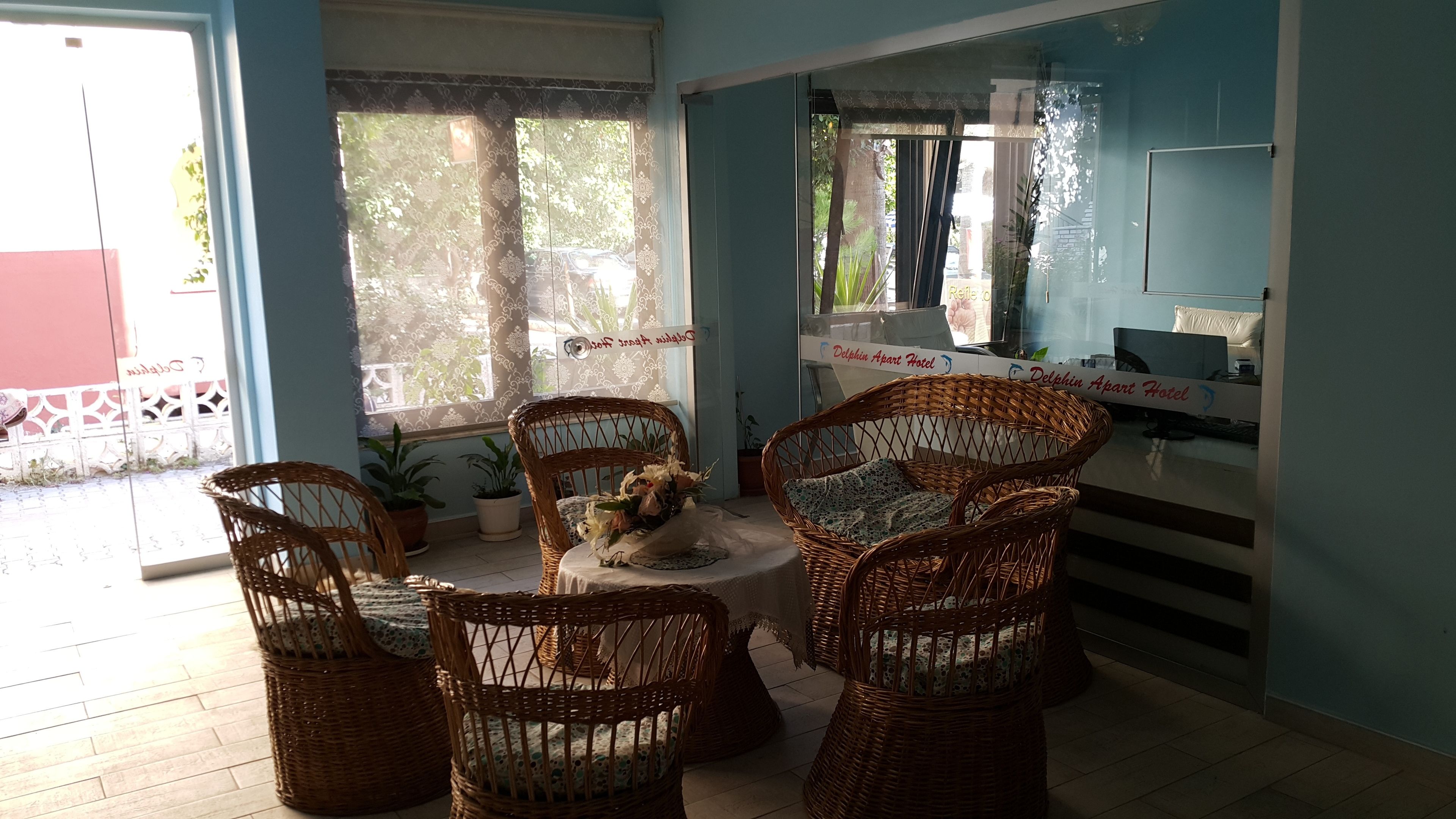 Sala de estar en el lobby